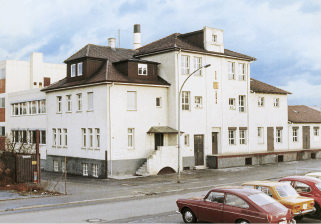 Firmengebäude 1971 - Umfirmierung der Lang & Grönwoldt KG in LANGRO-CHEMIE Theo Lang KG